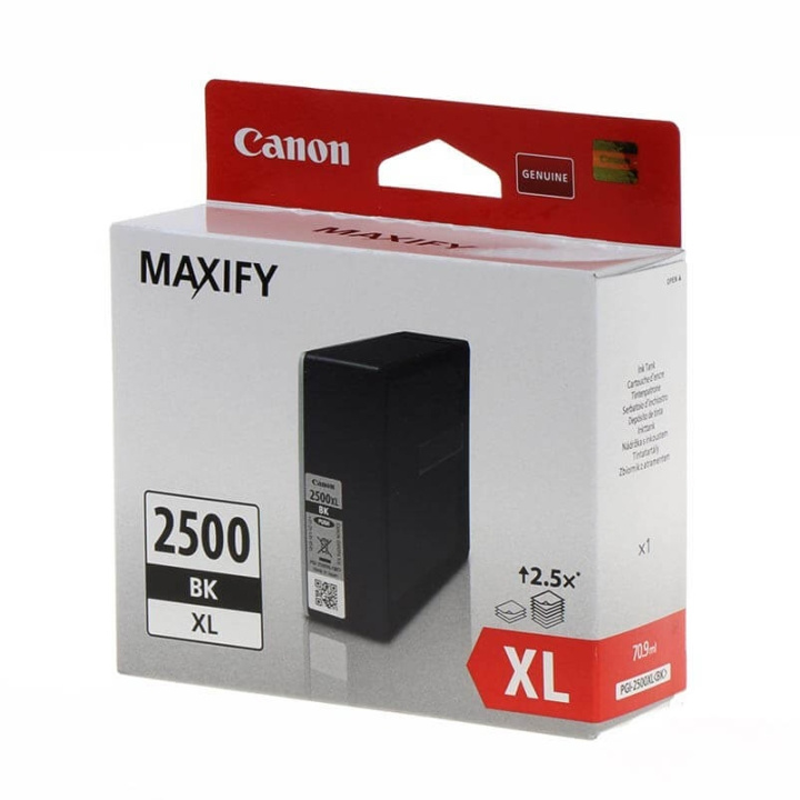 Canon Musteet 9254B001 PGI-2500XL Musta ryhmässä TIETOKOONET & TARVIKKEET / Tulostimet & Tarvikkeet / Musteet ja väriaineet / Toner / Canon @ TP E-commerce Nordic AB (C26344)