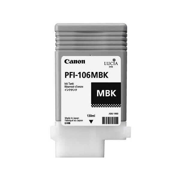 CANON Ink 6620B001 PFI-106 Matte Black ryhmässä TIETOKOONET & TARVIKKEET / Tulostimet & Tarvikkeet / Musteet ja väriaineet / Toner / Canon @ TP E-commerce Nordic AB (C26382)