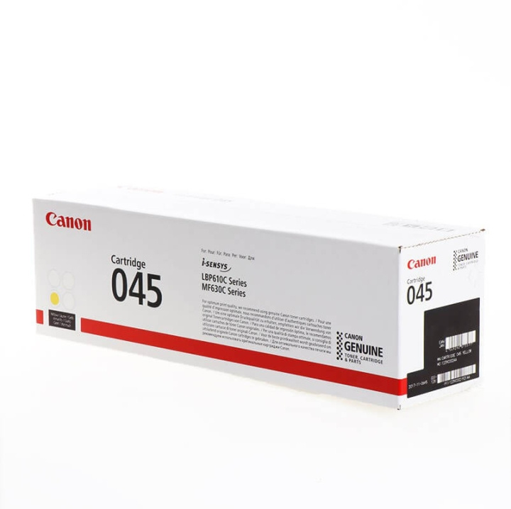 Canon Toner 1239C002 045 Keltainen ryhmässä TIETOKOONET & TARVIKKEET / Tulostimet & Tarvikkeet / Musteet ja väriaineet / Toner / Canon @ TP E-commerce Nordic AB (C26461)