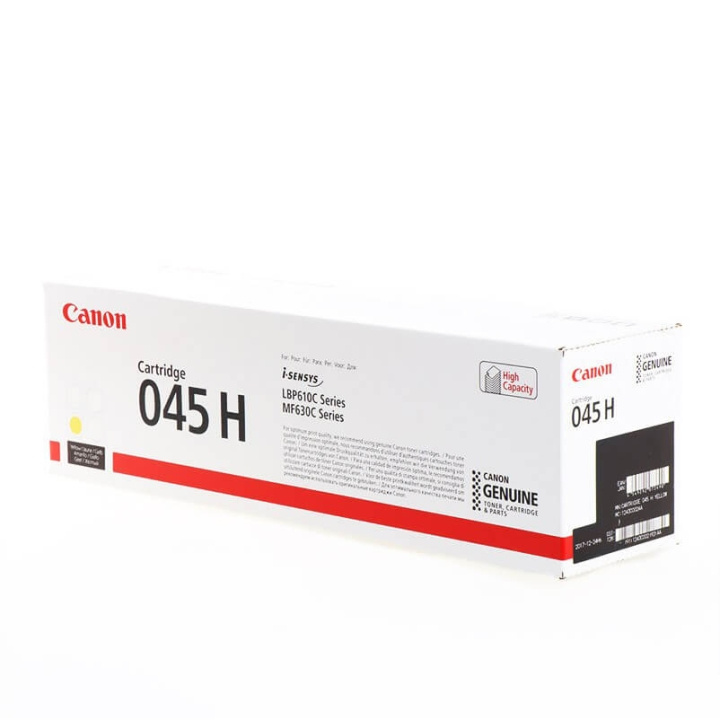 Canon Toner 1243C002 045H Keltainen ryhmässä TIETOKOONET & TARVIKKEET / Tulostimet & Tarvikkeet / Musteet ja väriaineet / Toner / Canon @ TP E-commerce Nordic AB (C26465)