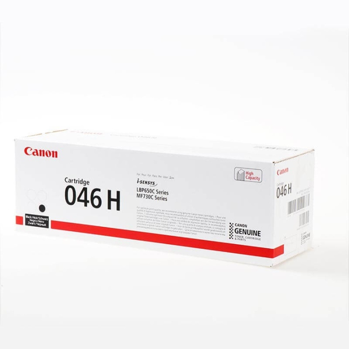 Canon Toner 1254C002 046H Musta ryhmässä TIETOKOONET & TARVIKKEET / Tulostimet & Tarvikkeet / Musteet ja väriaineet / Toner / Canon @ TP E-commerce Nordic AB (C26476)