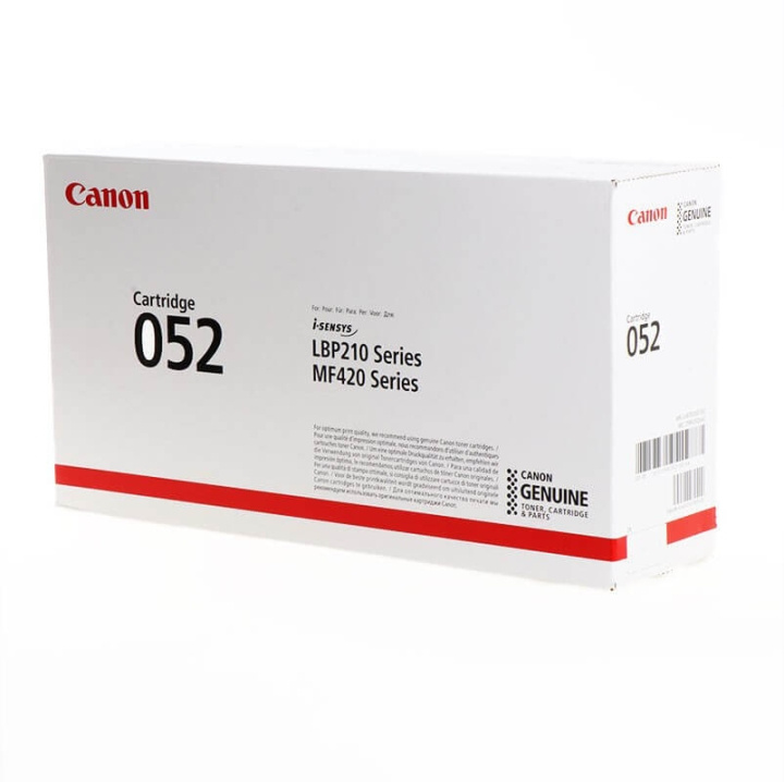 Canon Toner 2199C002 052 Musta ryhmässä TIETOKOONET & TARVIKKEET / Tulostimet & Tarvikkeet / Musteet ja väriaineet / Toner / Canon @ TP E-commerce Nordic AB (C26498)
