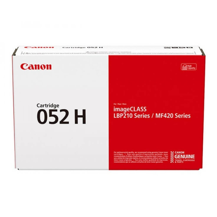 Canon Toner 2200C002 052H Musta ryhmässä TIETOKOONET & TARVIKKEET / Tulostimet & Tarvikkeet / Musteet ja väriaineet / Toner / Canon @ TP E-commerce Nordic AB (C26499)