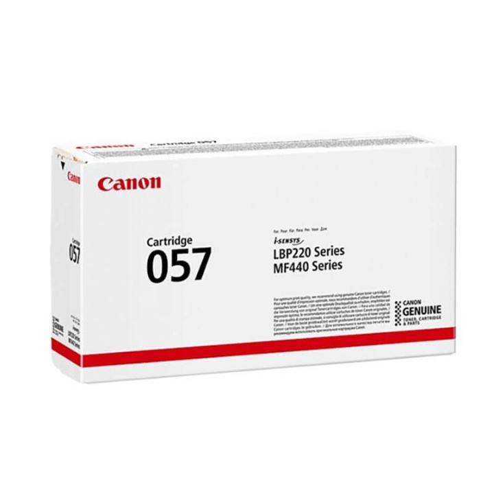 Canon Toner 3009C002 057 Musta ryhmässä TIETOKOONET & TARVIKKEET / Tulostimet & Tarvikkeet / Musteet ja väriaineet / Toner / Canon @ TP E-commerce Nordic AB (C26520)