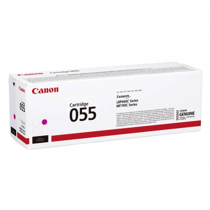 Canon Toner 3014C002 055 Magenta ryhmässä TIETOKOONET & TARVIKKEET / Tulostimet & Tarvikkeet / Musteet ja väriaineet / Toner / Canon @ TP E-commerce Nordic AB (C26523)