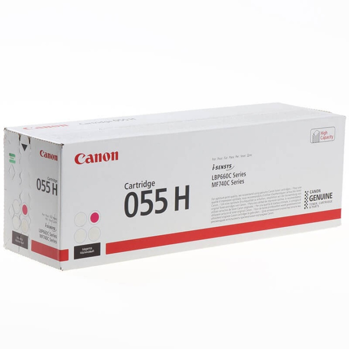 Canon Toner 3018C002 055H Magenta ryhmässä TIETOKOONET & TARVIKKEET / Tulostimet & Tarvikkeet / Musteet ja väriaineet / Toner / Canon @ TP E-commerce Nordic AB (C26528)