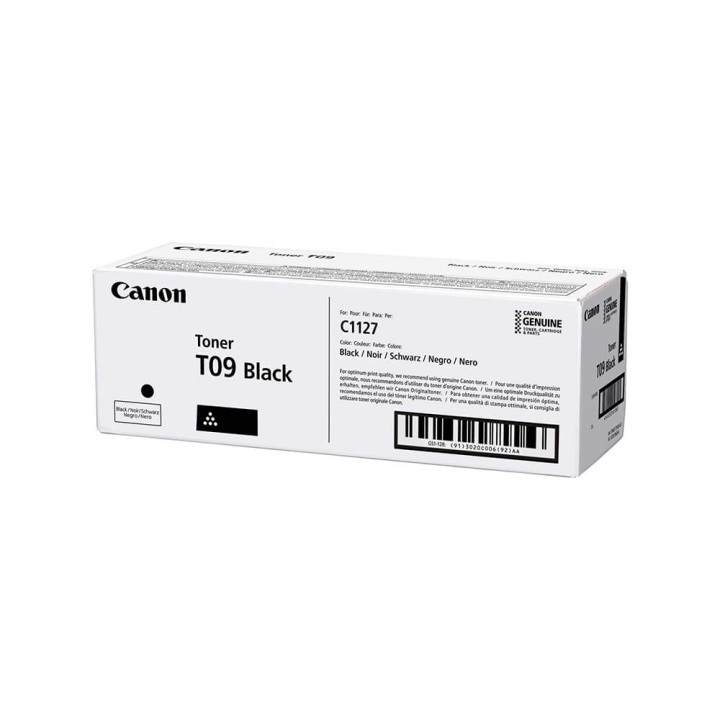 Canon Toner 3020C006 T09 Musta ryhmässä TIETOKOONET & TARVIKKEET / Tulostimet & Tarvikkeet / Musteet ja väriaineet / Toner / Canon @ TP E-commerce Nordic AB (C26533)