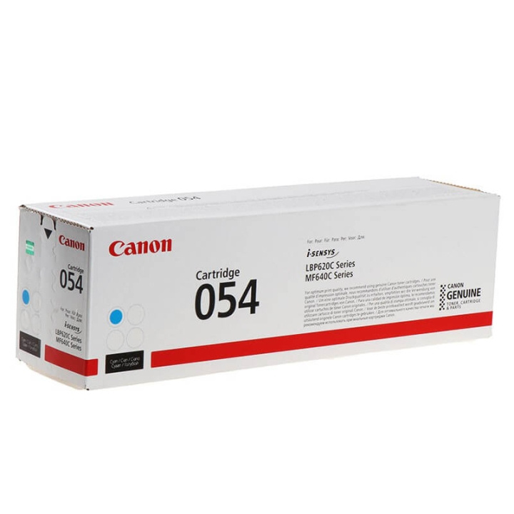 Canon Toner 3023C002 054 Cyan ryhmässä TIETOKOONET & TARVIKKEET / Tulostimet & Tarvikkeet / Musteet ja väriaineet / Toner / Canon @ TP E-commerce Nordic AB (C26536)