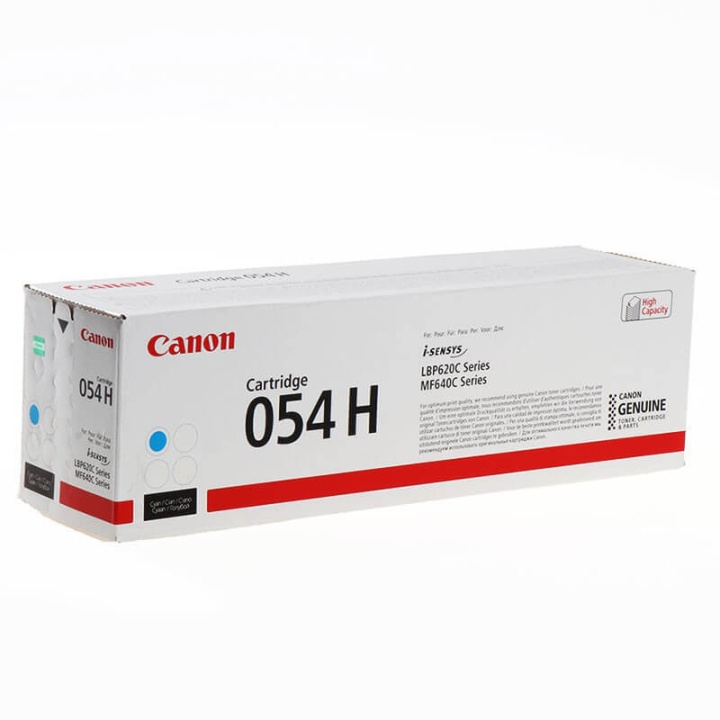 Canon Toner 3027C002 054H Cyan ryhmässä TIETOKOONET & TARVIKKEET / Tulostimet & Tarvikkeet / Musteet ja väriaineet / Toner / Canon @ TP E-commerce Nordic AB (C26540)