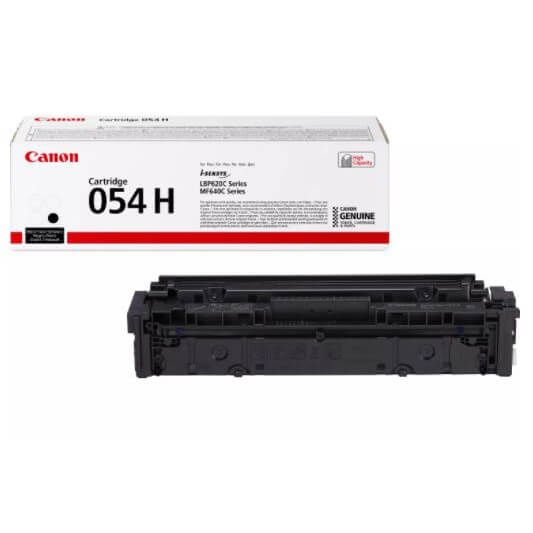 Canon Toner 3028C002 054H Musta ryhmässä TIETOKOONET & TARVIKKEET / Tulostimet & Tarvikkeet / Musteet ja väriaineet / Toner / Canon @ TP E-commerce Nordic AB (C26541)