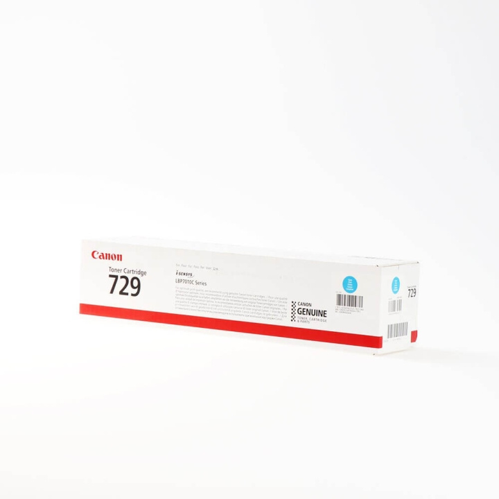 Canon Toner 4369B002 729 Cyan ryhmässä TIETOKOONET & TARVIKKEET / Tulostimet & Tarvikkeet / Musteet ja väriaineet / Toner / Canon @ TP E-commerce Nordic AB (C26558)