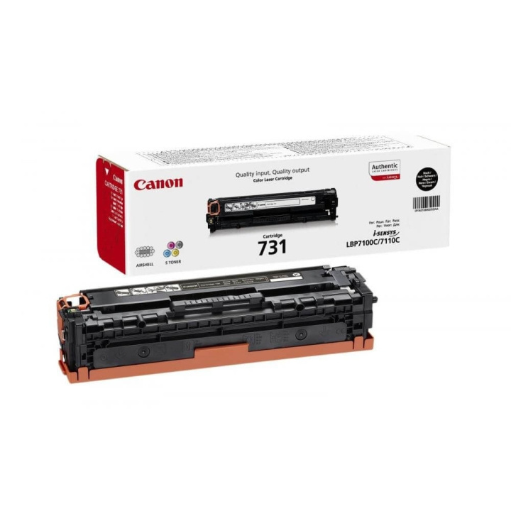 Canon Toner 6272B002 731 Musta ryhmässä TIETOKOONET & TARVIKKEET / Tulostimet & Tarvikkeet / Musteet ja väriaineet / Toner / Canon @ TP E-commerce Nordic AB (C26567)