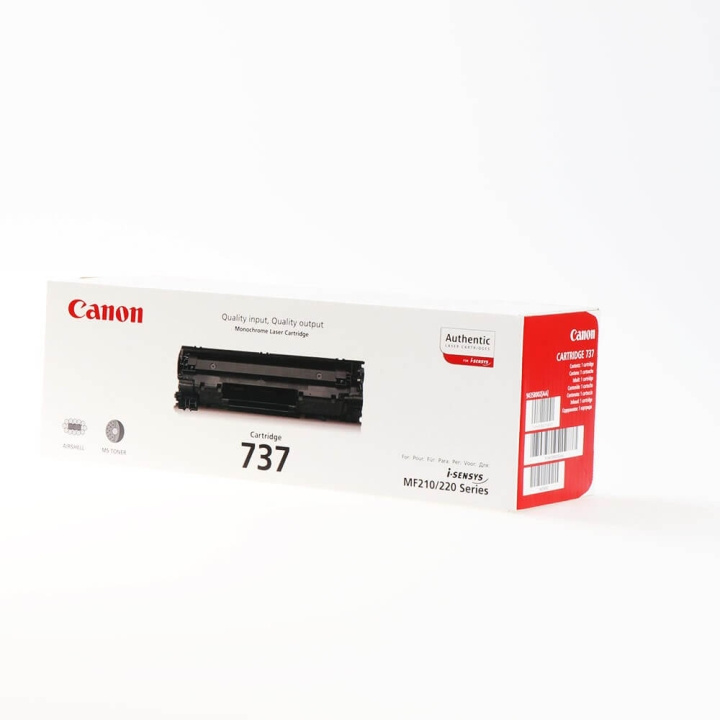 Canon Toner 9435B002 737 Musta ryhmässä TIETOKOONET & TARVIKKEET / Tulostimet & Tarvikkeet / Musteet ja väriaineet / Toner / Canon @ TP E-commerce Nordic AB (C26576)