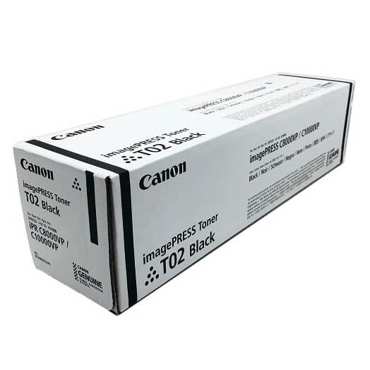 Canon Värikasetti 8529B001 T02 Musta ryhmässä TIETOKOONET & TARVIKKEET / Tulostimet & Tarvikkeet / Musteet ja väriaineet / Toner / Canon @ TP E-commerce Nordic AB (C26582)