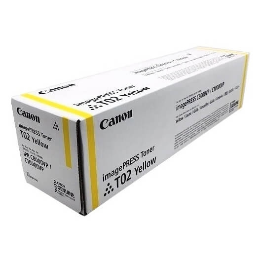 CANON Toner 8532B001 T02 Yellow ryhmässä TIETOKOONET & TARVIKKEET / Tulostimet & Tarvikkeet / Musteet ja väriaineet / Toner / Canon @ TP E-commerce Nordic AB (C26584)