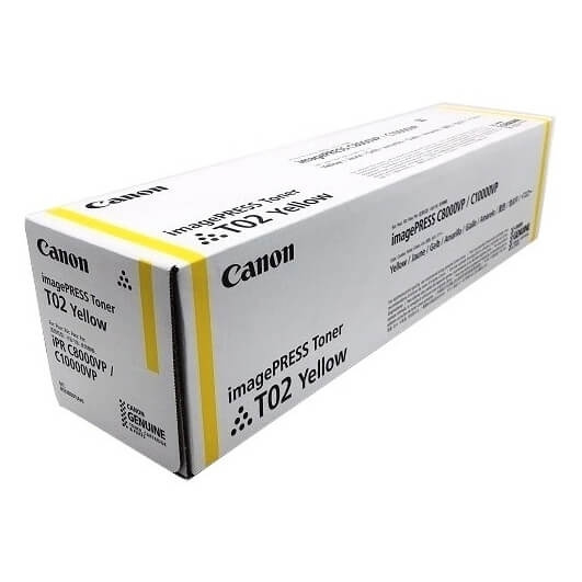 Canon Toner 8532B001 T02 Yellow ryhmässä TIETOKOONET & TARVIKKEET / Tulostimet & Tarvikkeet / Musteet ja väriaineet / Toner / Canon @ TP E-commerce Nordic AB (C26584)