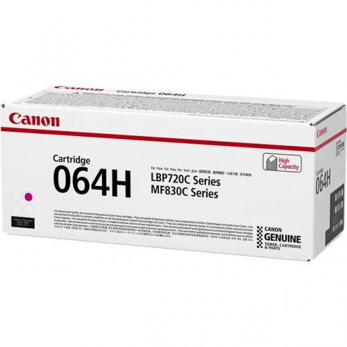 CANON Toner 4934C001 064H Magenta ryhmässä TIETOKOONET & TARVIKKEET / Tulostimet & Tarvikkeet / Musteet ja väriaineet / Toner / Canon @ TP E-commerce Nordic AB (C26604)