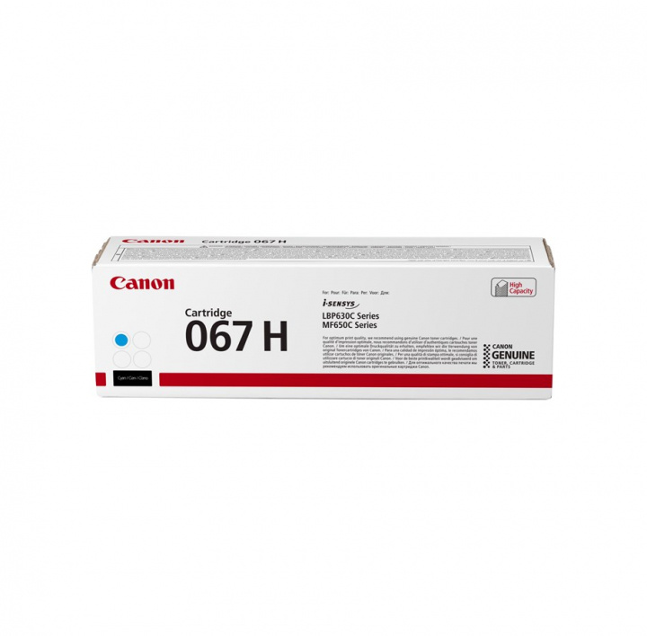 CANON Toner 5105C002 067H Cyan ryhmässä TIETOKOONET & TARVIKKEET / Tulostimet & Tarvikkeet / Musteet ja väriaineet / Toner / Canon @ TP E-commerce Nordic AB (C26611)