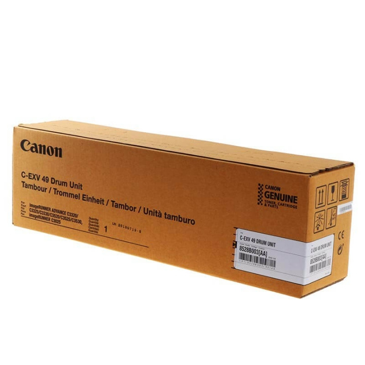 CANON Drum 8528B003 C-EXV 49 ryhmässä TIETOKOONET & TARVIKKEET / Tulostimet & Tarvikkeet / Musteet ja väriaineet / Rummut / Canon @ TP E-commerce Nordic AB (C26662)