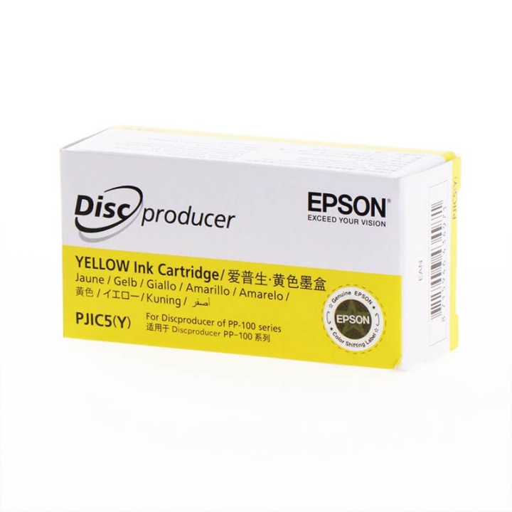 Epson Ink C13S020692 PJIC7 Yellow ryhmässä TIETOKOONET & TARVIKKEET / Tulostimet & Tarvikkeet / Musteet ja väriaineet / Mustepatruunat / Epson @ TP E-commerce Nordic AB (C26726)