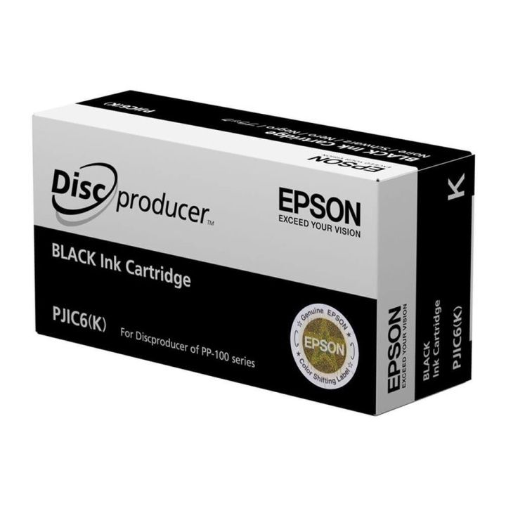EPSON Musteet C13S020452 PJIC6 Musta ryhmässä TIETOKOONET & TARVIKKEET / Tulostimet & Tarvikkeet / Musteet ja väriaineet / Mustepatruunat / Epson @ TP E-commerce Nordic AB (C26727)