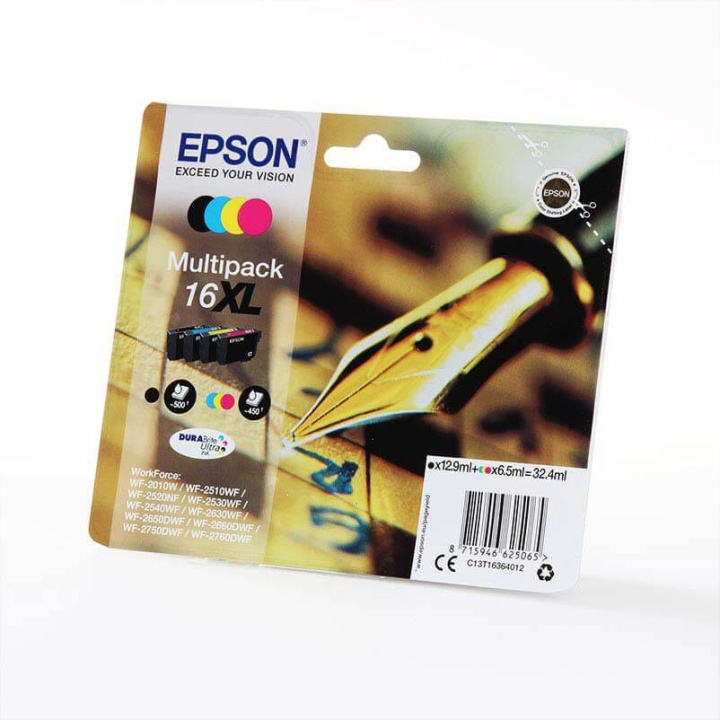 EPSON Musteet C13T16364012 16XL Multipack Crossword ryhmässä TIETOKOONET & TARVIKKEET / Tulostimet & Tarvikkeet / Musteet ja väriaineet / Mustepatruunat / Epson @ TP E-commerce Nordic AB (C26772)