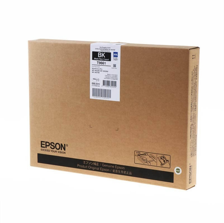 EPSON Musteet C13T966140 T9661 XXL Musta ryhmässä TIETOKOONET & TARVIKKEET / Tulostimet & Tarvikkeet / Musteet ja väriaineet / Toner / Canon @ TP E-commerce Nordic AB (C26891)