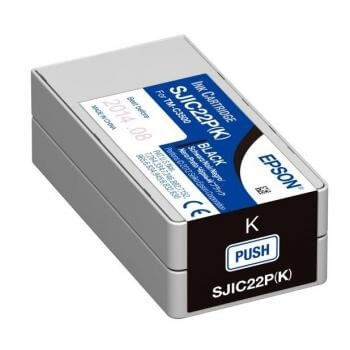 EPSON Musteet C33S020601 SJIC22P Musta ryhmässä TIETOKOONET & TARVIKKEET / Tulostimet & Tarvikkeet / Musteet ja väriaineet / Mustepatruunat / Epson @ TP E-commerce Nordic AB (C26893)