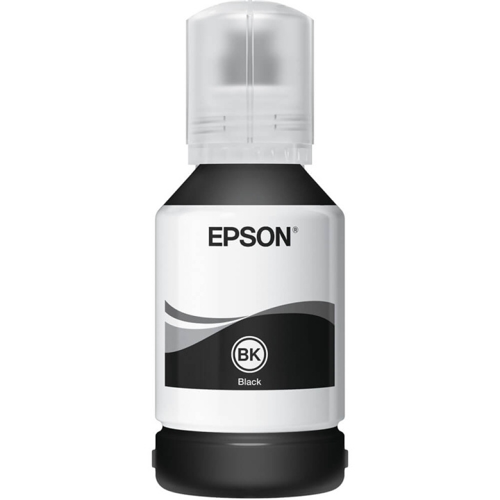 EPSON Ink C13T00Q140 105 Black Ecotank ryhmässä TIETOKOONET & TARVIKKEET / Tulostimet & Tarvikkeet / Musteet ja väriaineet / Mustepatruunat / Epson @ TP E-commerce Nordic AB (C26963)
