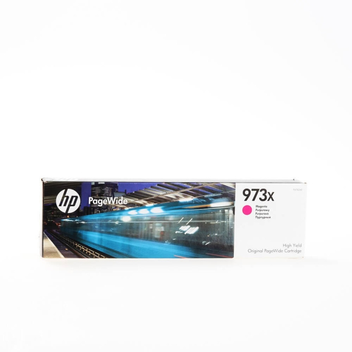 HP Musteet F6T82AE 973X Magenta ryhmässä TIETOKOONET & TARVIKKEET / Tulostimet & Tarvikkeet / Musteet ja väriaineet / Toner / HP @ TP E-commerce Nordic AB (C26981)