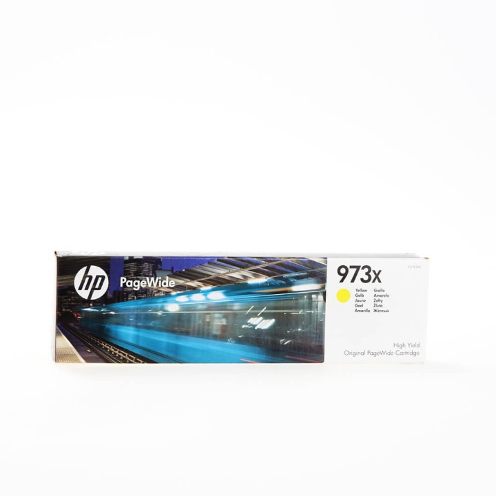 HP Musteet F6T83AE 973X Keltainen ryhmässä TIETOKOONET & TARVIKKEET / Tulostimet & Tarvikkeet / Musteet ja väriaineet / Toner / HP @ TP E-commerce Nordic AB (C26982)