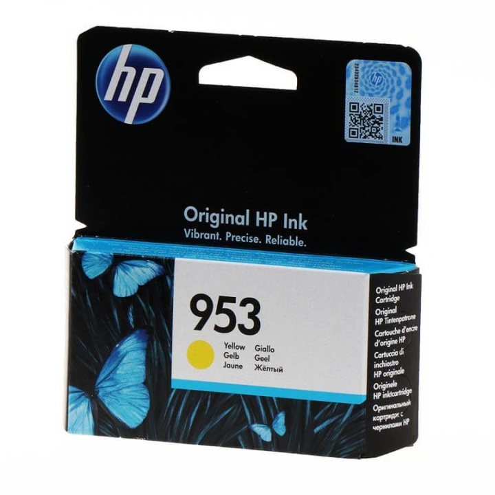 HP Musteet F6U14AE 953 Keltainen ryhmässä TIETOKOONET & TARVIKKEET / Tulostimet & Tarvikkeet / Musteet ja väriaineet / Toner / HP @ TP E-commerce Nordic AB (C26985)