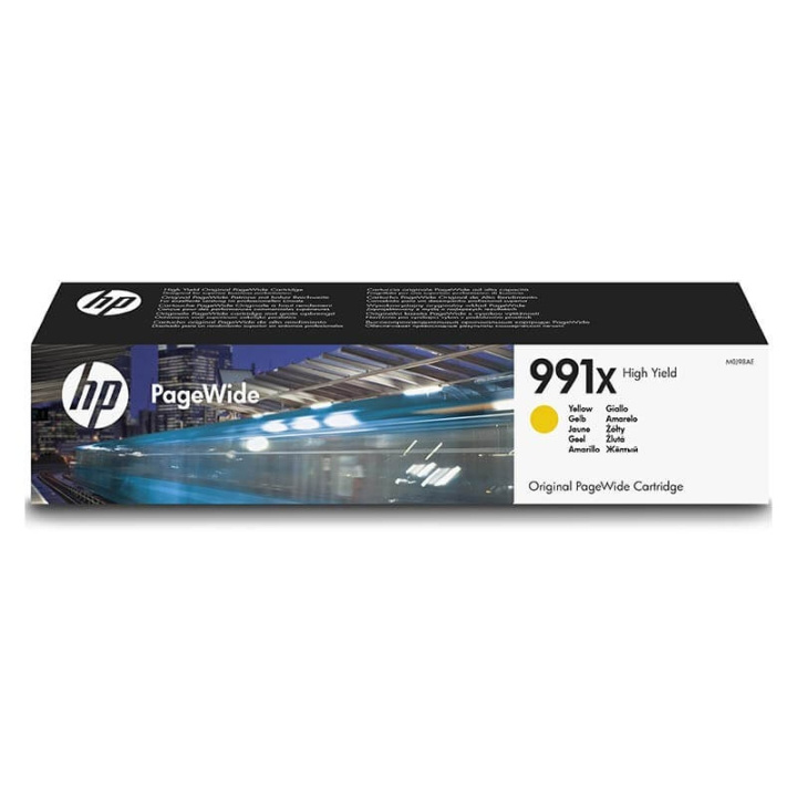 HP Musteet M0J98AE 991X Keltainen ryhmässä TIETOKOONET & TARVIKKEET / Tulostimet & Tarvikkeet / Musteet ja väriaineet / Toner / HP @ TP E-commerce Nordic AB (C27016)