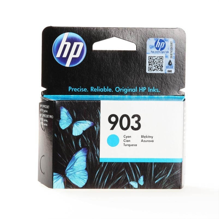 HP Musteet T6L87AE 903 Cyan ryhmässä TIETOKOONET & TARVIKKEET / Tulostimet & Tarvikkeet / Musteet ja väriaineet / Toner / HP @ TP E-commerce Nordic AB (C27043)