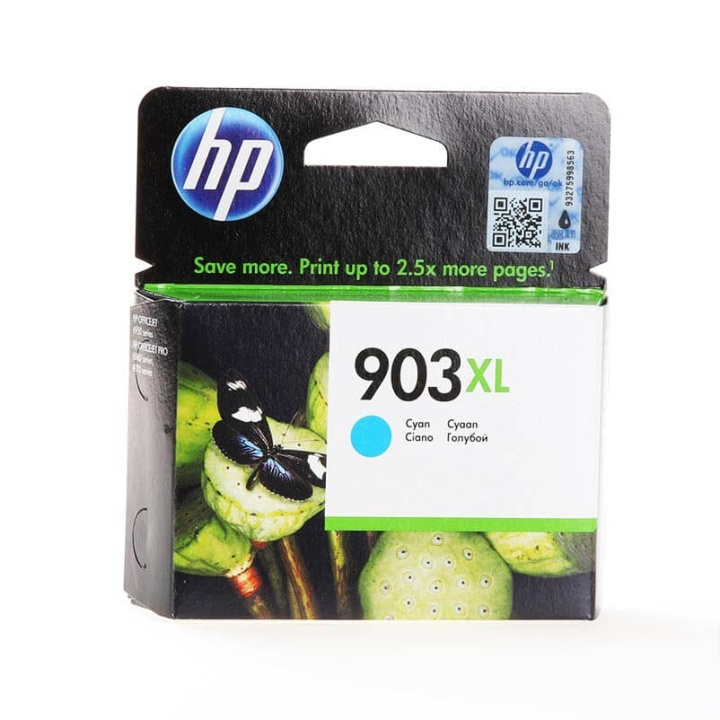 HP Musteet T6M03AE 903XL Cyan ryhmässä TIETOKOONET & TARVIKKEET / Tulostimet & Tarvikkeet / Musteet ja väriaineet / Toner / HP @ TP E-commerce Nordic AB (C27047)