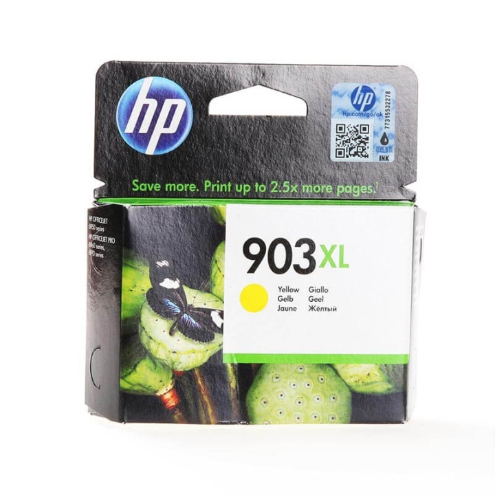 HP Musteet T6M11AE 903XL Keltainen ryhmässä TIETOKOONET & TARVIKKEET / Tulostimet & Tarvikkeet / Musteet ja väriaineet / Toner / HP @ TP E-commerce Nordic AB (C27049)