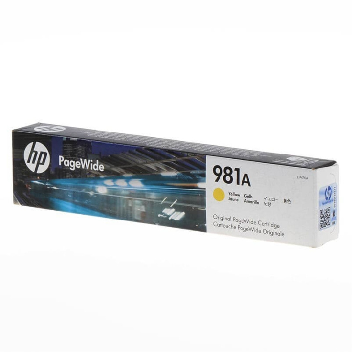 HP Musteet J3M70A 981A Keltainen ryhmässä TIETOKOONET & TARVIKKEET / Tulostimet & Tarvikkeet / Musteet ja väriaineet / Toner / HP @ TP E-commerce Nordic AB (C27061)