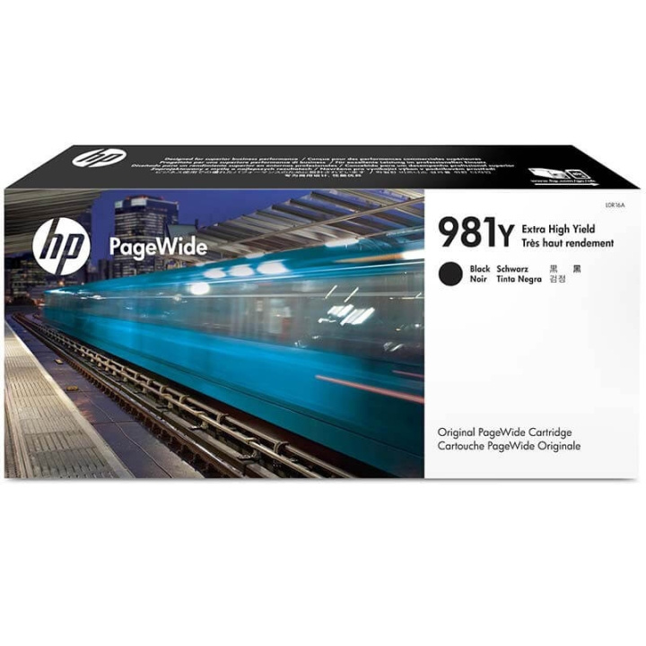 HP Musteet L0R16A 981Y Musta ryhmässä TIETOKOONET & TARVIKKEET / Tulostimet & Tarvikkeet / Musteet ja väriaineet / Toner / HP @ TP E-commerce Nordic AB (C27066)