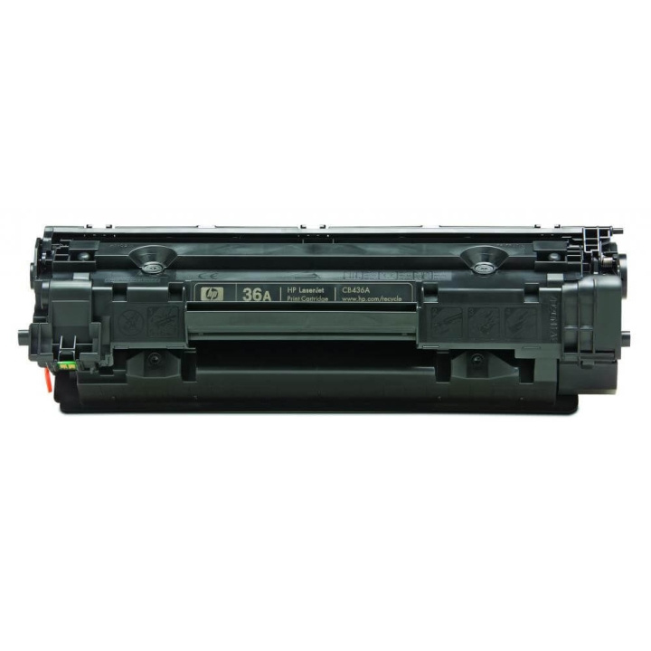 HP Toner CB436A 36A Musta ryhmässä TIETOKOONET & TARVIKKEET / Tulostimet & Tarvikkeet / Musteet ja väriaineet / Toner / HP @ TP E-commerce Nordic AB (C27086)