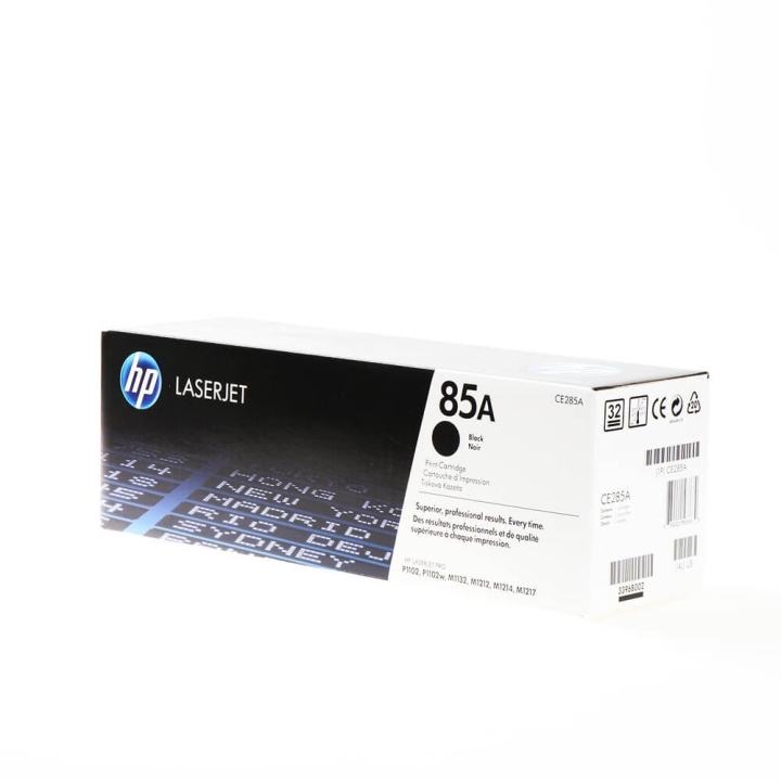 HP Toner CE285A 85A Musta ryhmässä TIETOKOONET & TARVIKKEET / Tulostimet & Tarvikkeet / Musteet ja väriaineet / Toner / HP @ TP E-commerce Nordic AB (C27123)