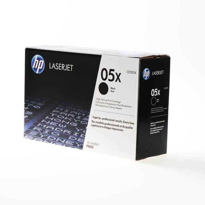 HP Toner CE505X 05X Musta ryhmässä TIETOKOONET & TARVIKKEET / Tulostimet & Tarvikkeet / Musteet ja väriaineet / Toner / HP @ TP E-commerce Nordic AB (C27157)