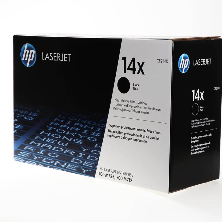 HP Värikasetti CF214X 14X Musta ryhmässä TIETOKOONET & TARVIKKEET / Tulostimet & Tarvikkeet / Musteet ja väriaineet / Toner / HP @ TP E-commerce Nordic AB (C27171)