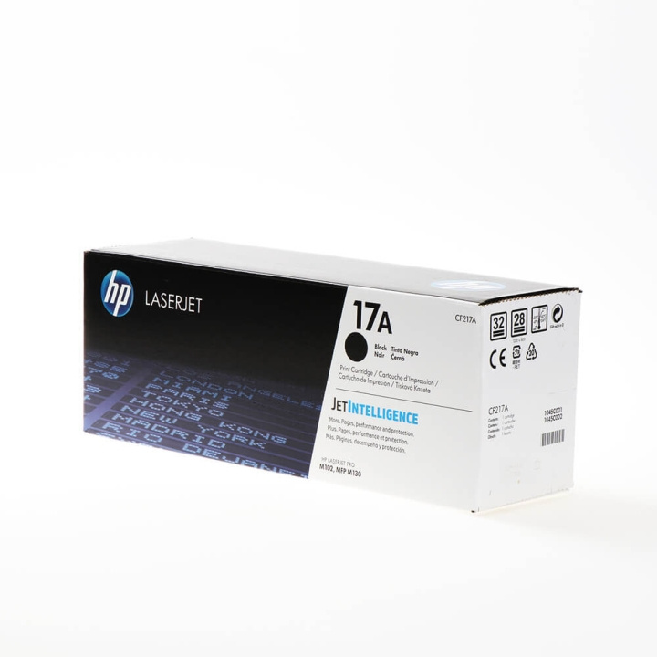 HP Toner CF217A 17A Musta ryhmässä TIETOKOONET & TARVIKKEET / Tulostimet & Tarvikkeet / Musteet ja väriaineet / Toner / HP @ TP E-commerce Nordic AB (C27172)