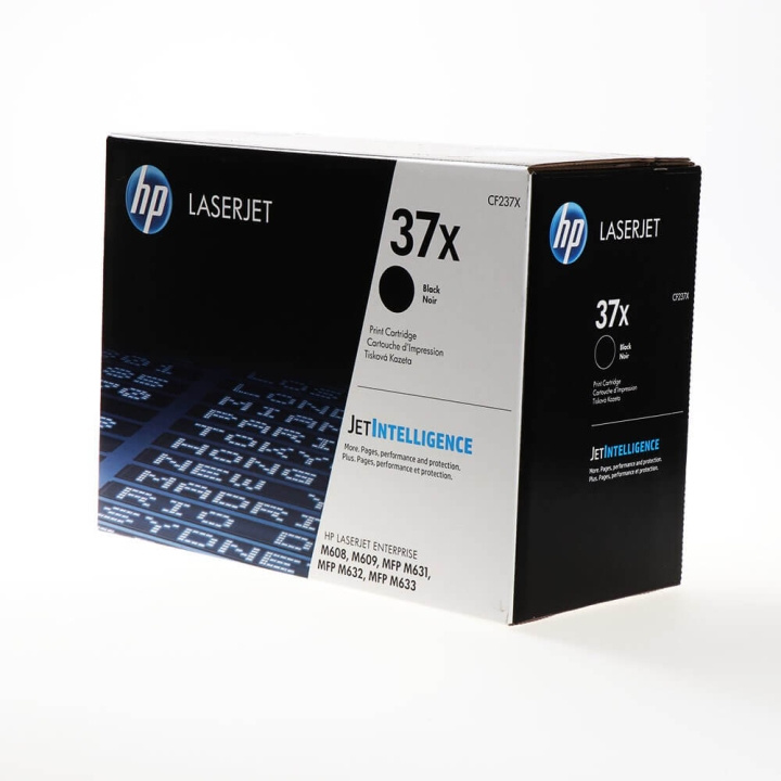 HP Toner CF237X 37X Musta ryhmässä TIETOKOONET & TARVIKKEET / Tulostimet & Tarvikkeet / Musteet ja väriaineet / Toner / HP @ TP E-commerce Nordic AB (C27181)