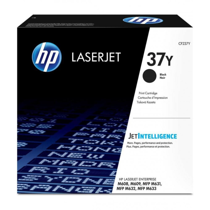 HP Toner CF237Y 37Y Musta