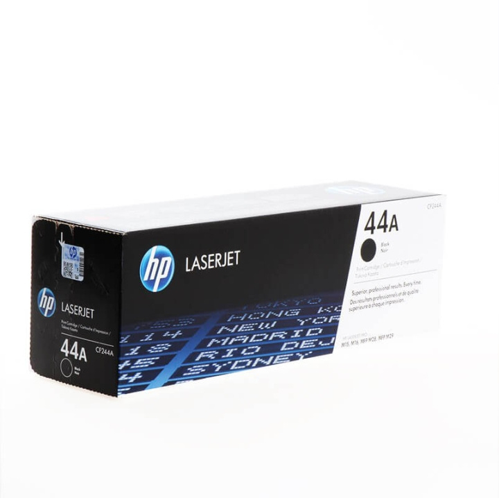 HP Toner CF244A 44A Musta ryhmässä TIETOKOONET & TARVIKKEET / Tulostimet & Tarvikkeet / Musteet ja väriaineet / Toner / HP @ TP E-commerce Nordic AB (C27183)