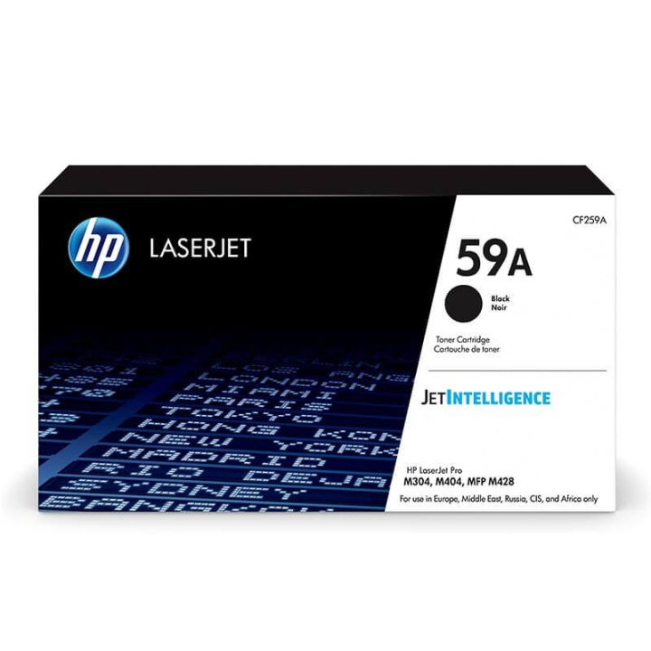 HP Toner CF259A 59A Musta ryhmässä TIETOKOONET & TARVIKKEET / Tulostimet & Tarvikkeet / Musteet ja väriaineet / Toner / HP @ TP E-commerce Nordic AB (C27187)