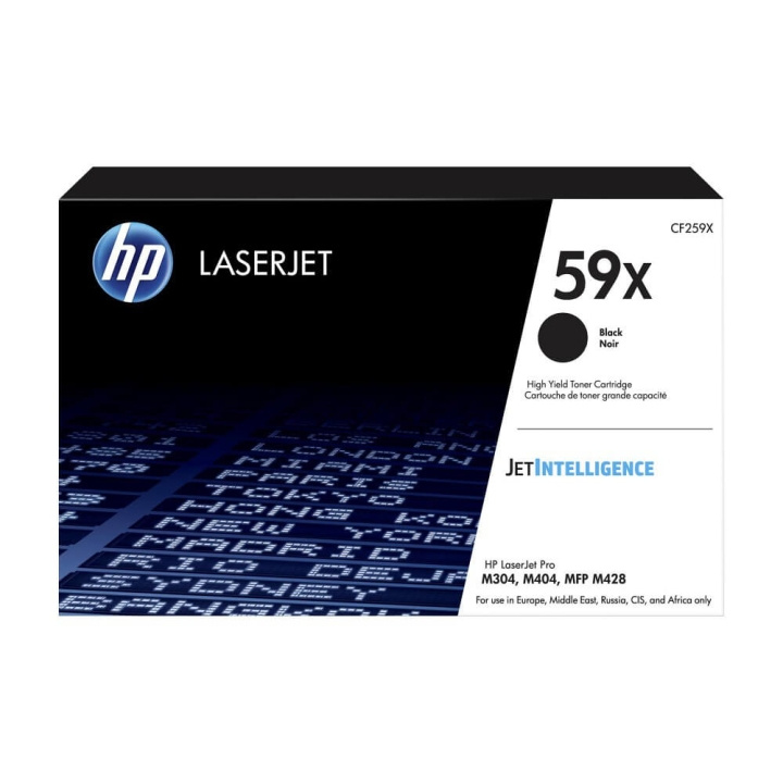 HP Toner CF259X 59X Musta ryhmässä TIETOKOONET & TARVIKKEET / Tulostimet & Tarvikkeet / Musteet ja väriaineet / Toner / HP @ TP E-commerce Nordic AB (C27188)