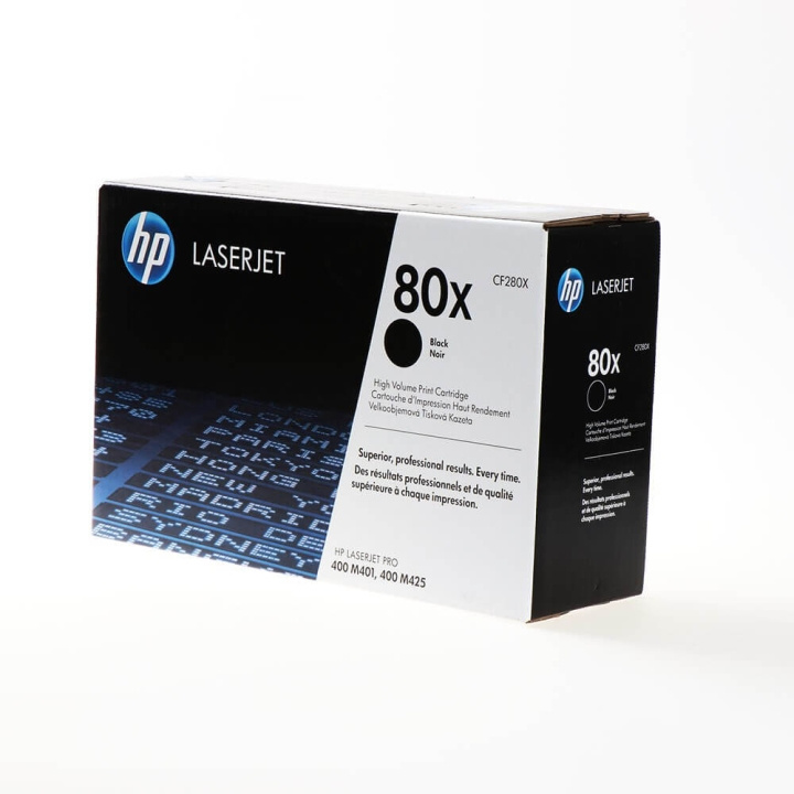 HP Toner CF280X 80X Musta ryhmässä TIETOKOONET & TARVIKKEET / Tulostimet & Tarvikkeet / Musteet ja väriaineet / Toner / HP @ TP E-commerce Nordic AB (C27193)