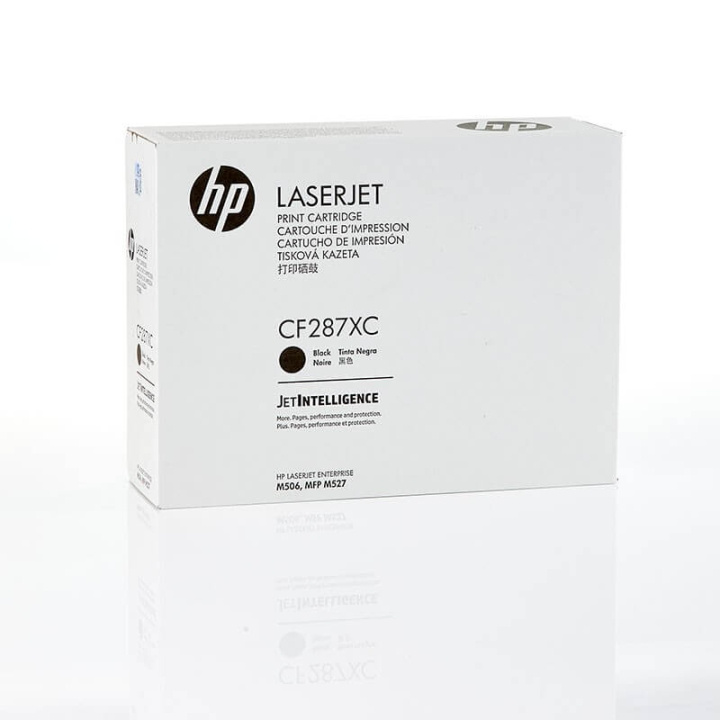 HP Toner CF287XC 87X Musta Contract ryhmässä TIETOKOONET & TARVIKKEET / Tulostimet & Tarvikkeet / Musteet ja väriaineet / Toner / HP @ TP E-commerce Nordic AB (C27206)